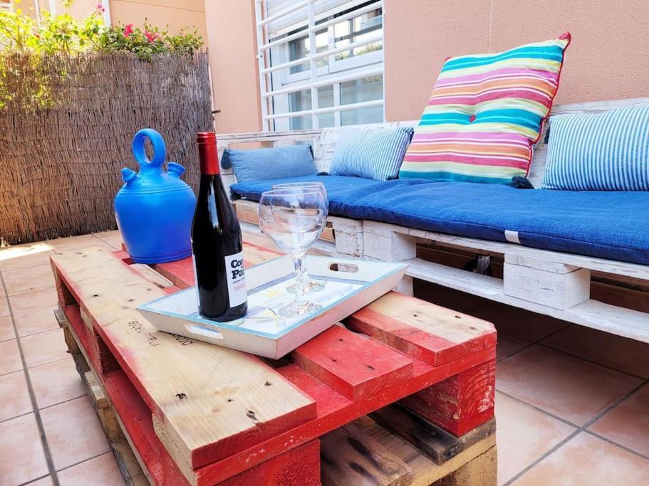 Javea Beach Blue House Ngoại thất bức ảnh