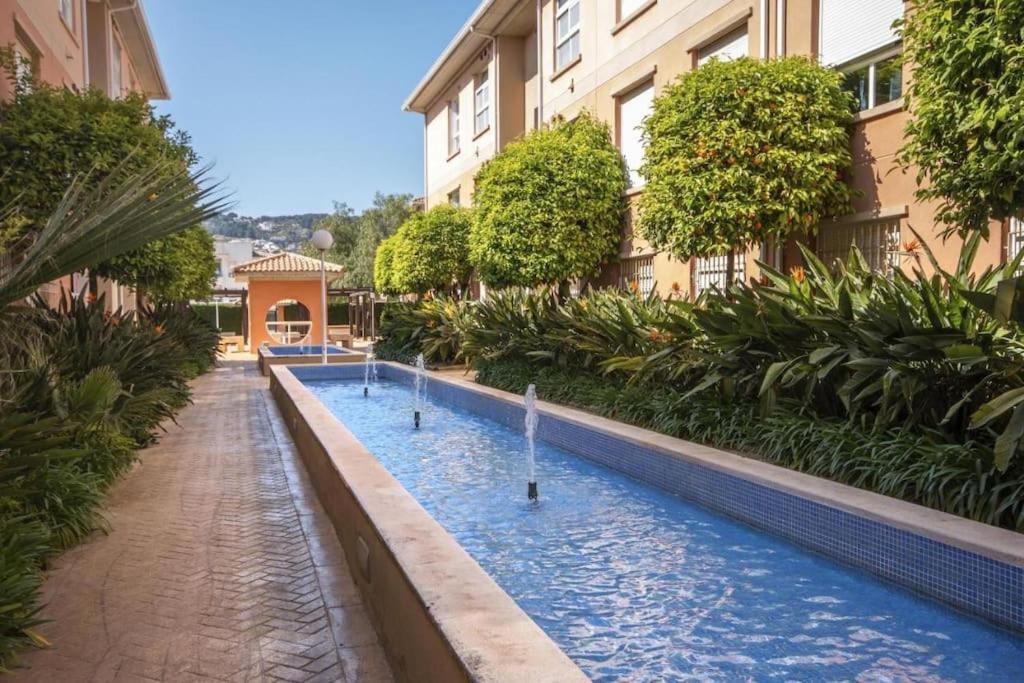 Javea Beach Blue House Ngoại thất bức ảnh