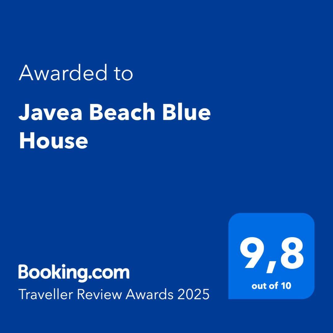 Javea Beach Blue House Ngoại thất bức ảnh
